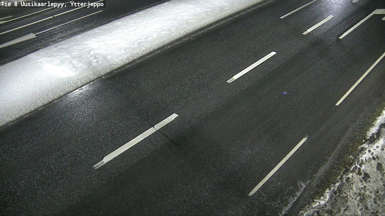 Weather Camera Image Road 8 Uusikaarlepyy, Ytterjeppo, Uusikaarlepyy, Pohjanmaa