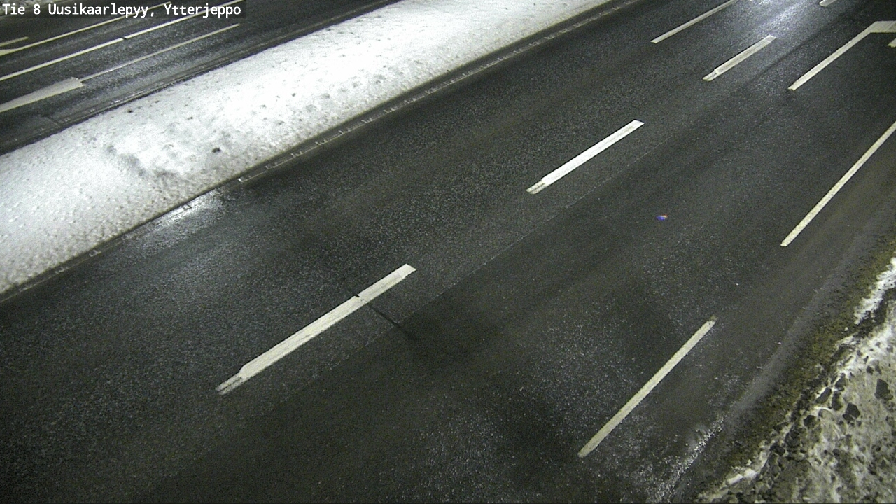 Weather Camera Image Road 8 Uusikaarlepyy, Ytterjeppo, Uusikaarlepyy, Pohjanmaa