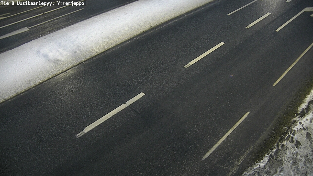 Weather Camera Image Road 8 Uusikaarlepyy, Ytterjeppo, Uusikaarlepyy, Pohjanmaa