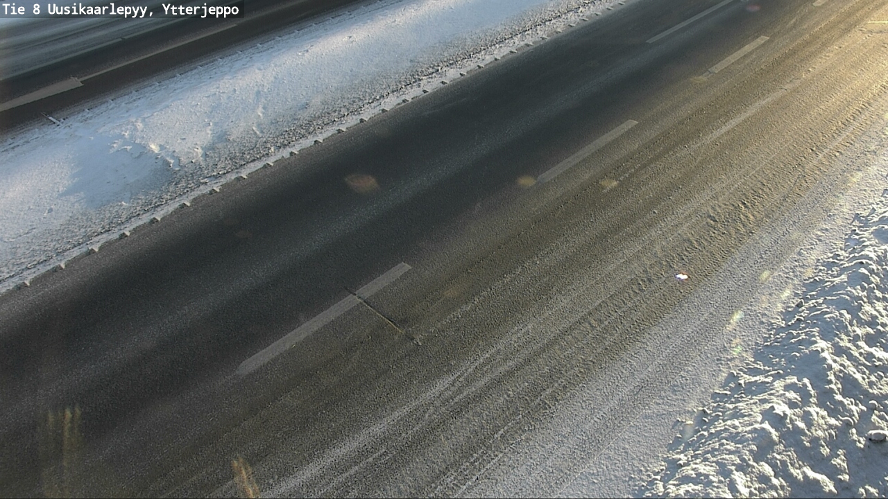 Weather Camera Image Road 8 Uusikaarlepyy, Ytterjeppo, Uusikaarlepyy, Pohjanmaa