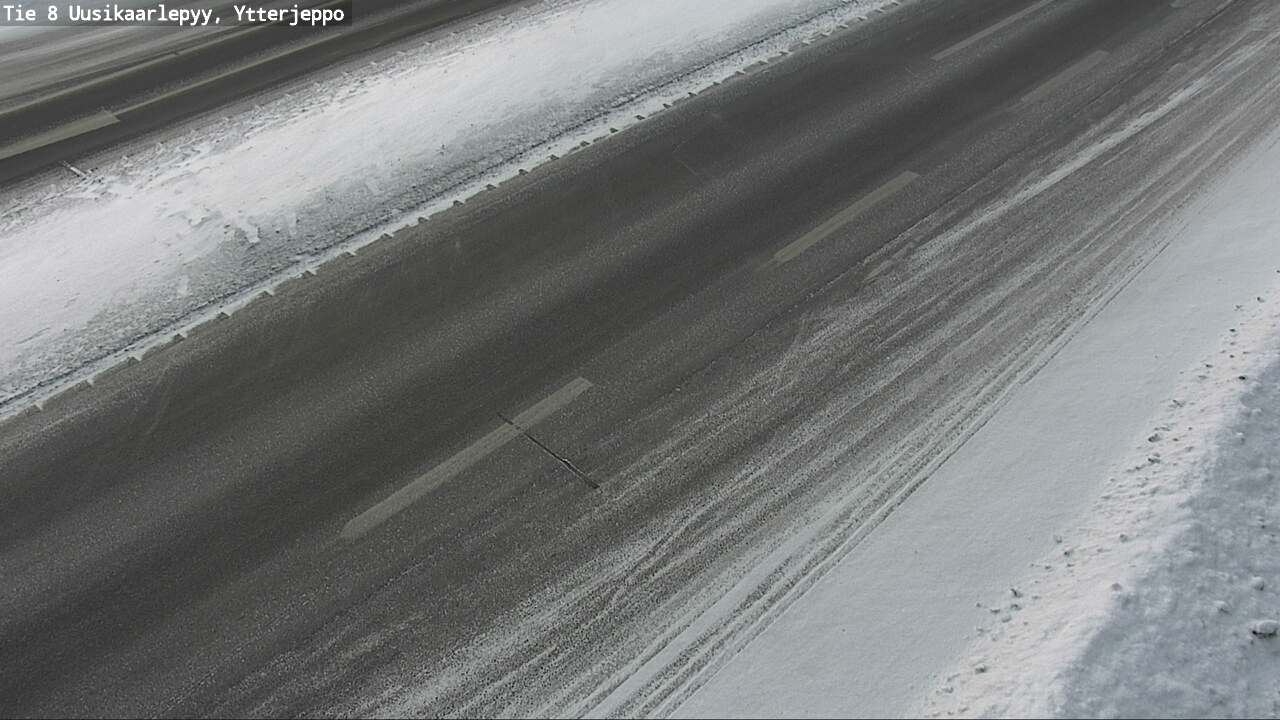 Weather Camera Image Väg 8 Nykarleby, Ytterjeppo, Uusikaarlepyy, Pohjanmaa