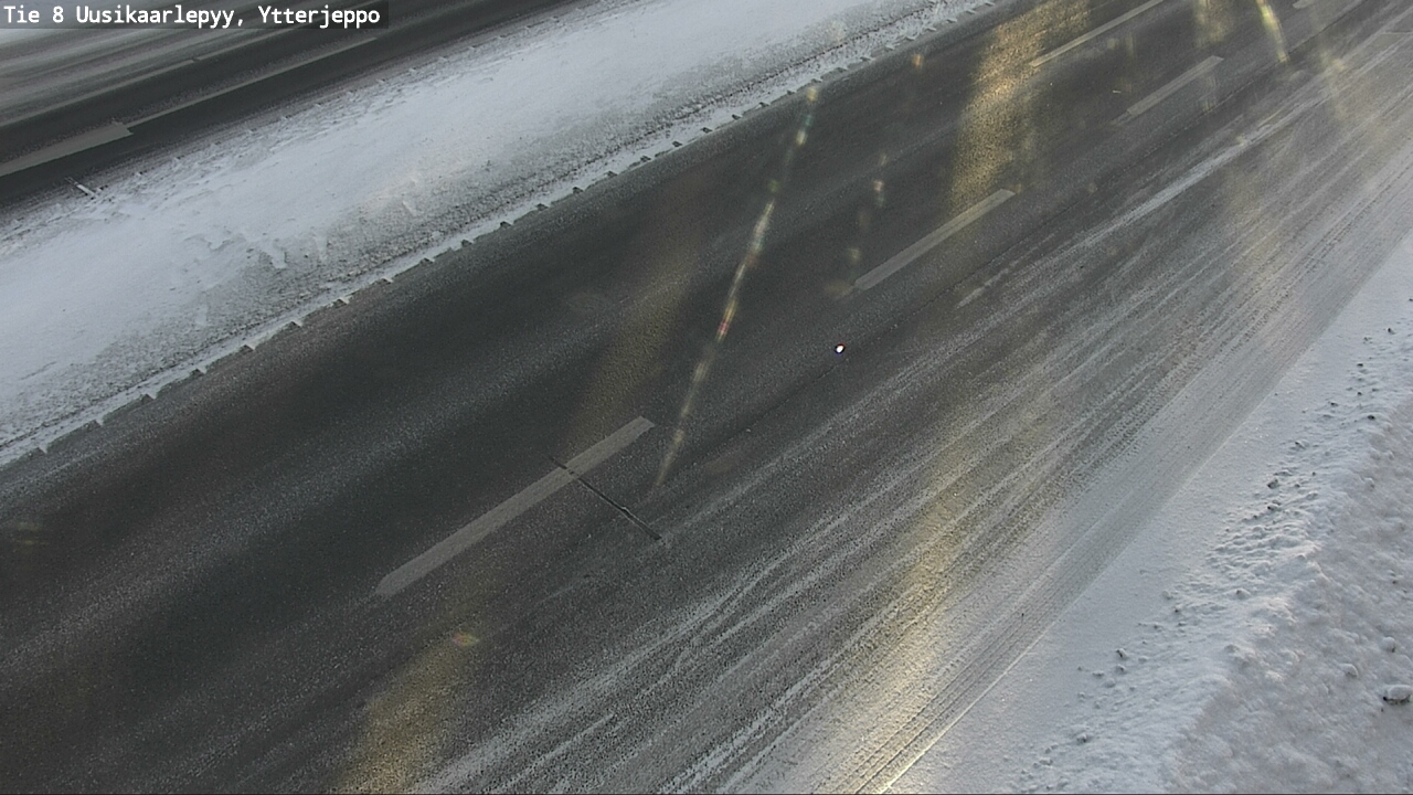 Weather Camera Image Road 8 Uusikaarlepyy, Ytterjeppo, Uusikaarlepyy, Pohjanmaa