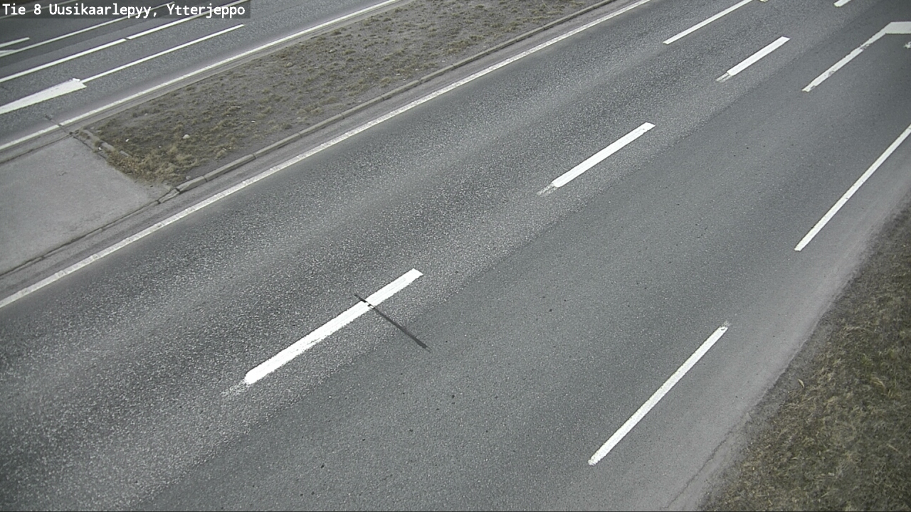 Weather Camera Image Road 8 Uusikaarlepyy, Ytterjeppo, Uusikaarlepyy, Pohjanmaa