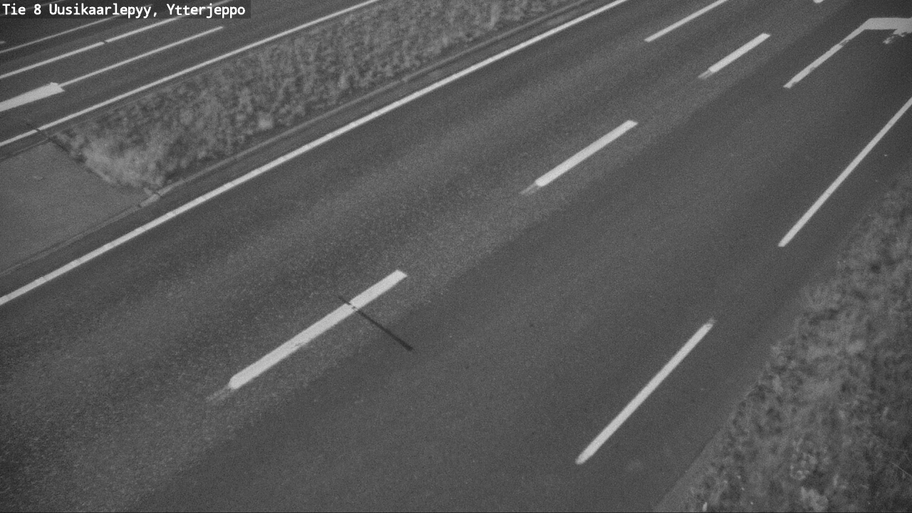 Weather Camera Image Road 8 Uusikaarlepyy, Ytterjeppo, Uusikaarlepyy, Pohjanmaa