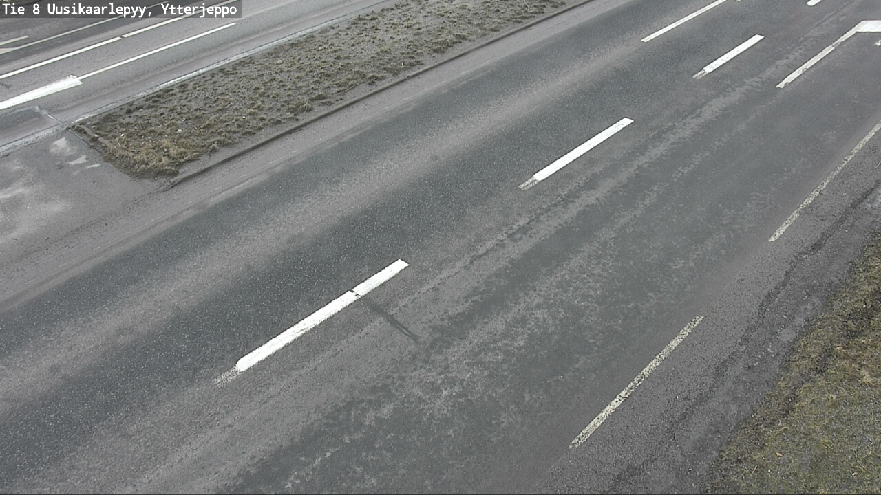 Weather Camera Image Road 8 Uusikaarlepyy, Ytterjeppo, Uusikaarlepyy, Pohjanmaa