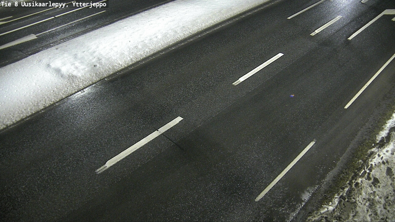 Weather Camera Image Road 8 Uusikaarlepyy, Ytterjeppo, Uusikaarlepyy, Pohjanmaa