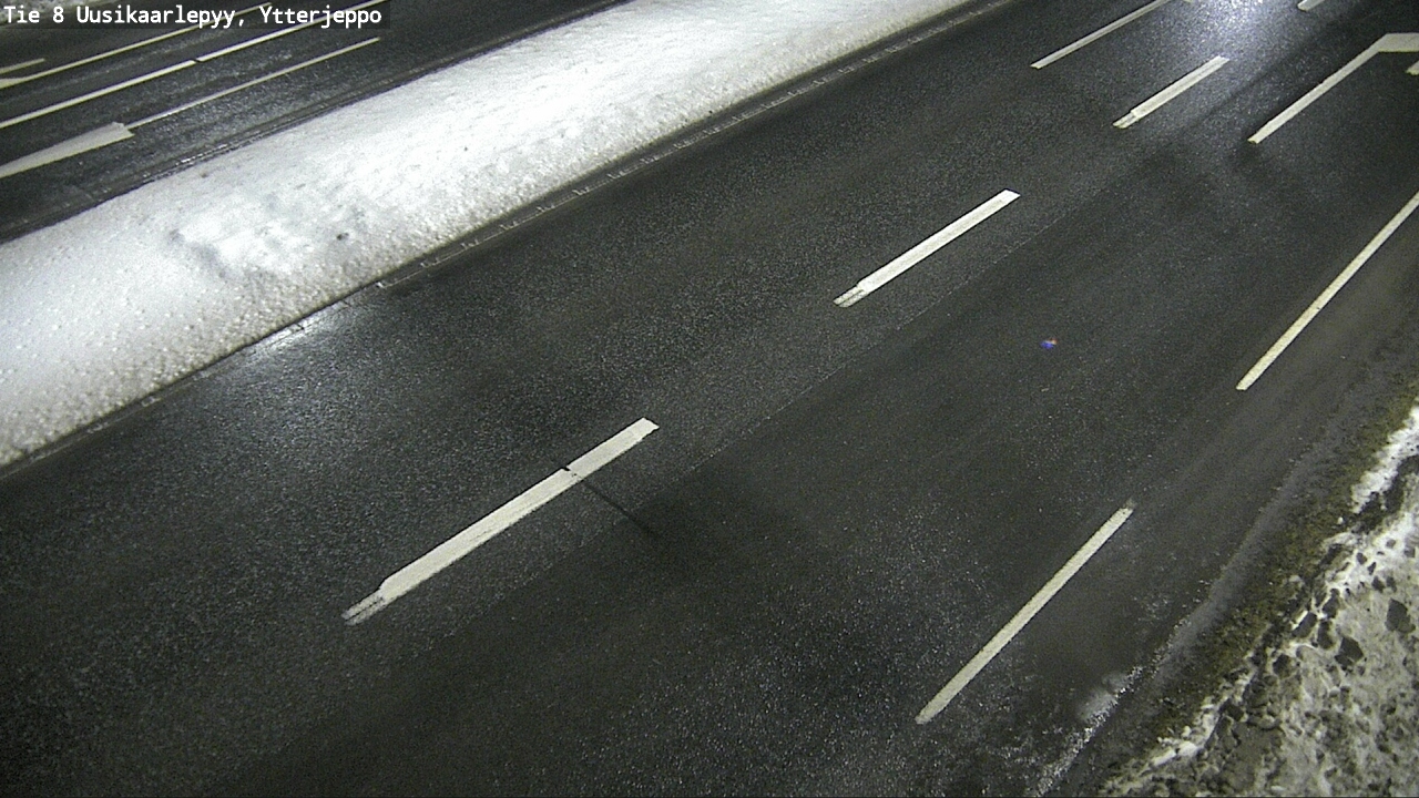 Weather Camera Image Road 8 Uusikaarlepyy, Ytterjeppo, Uusikaarlepyy, Pohjanmaa