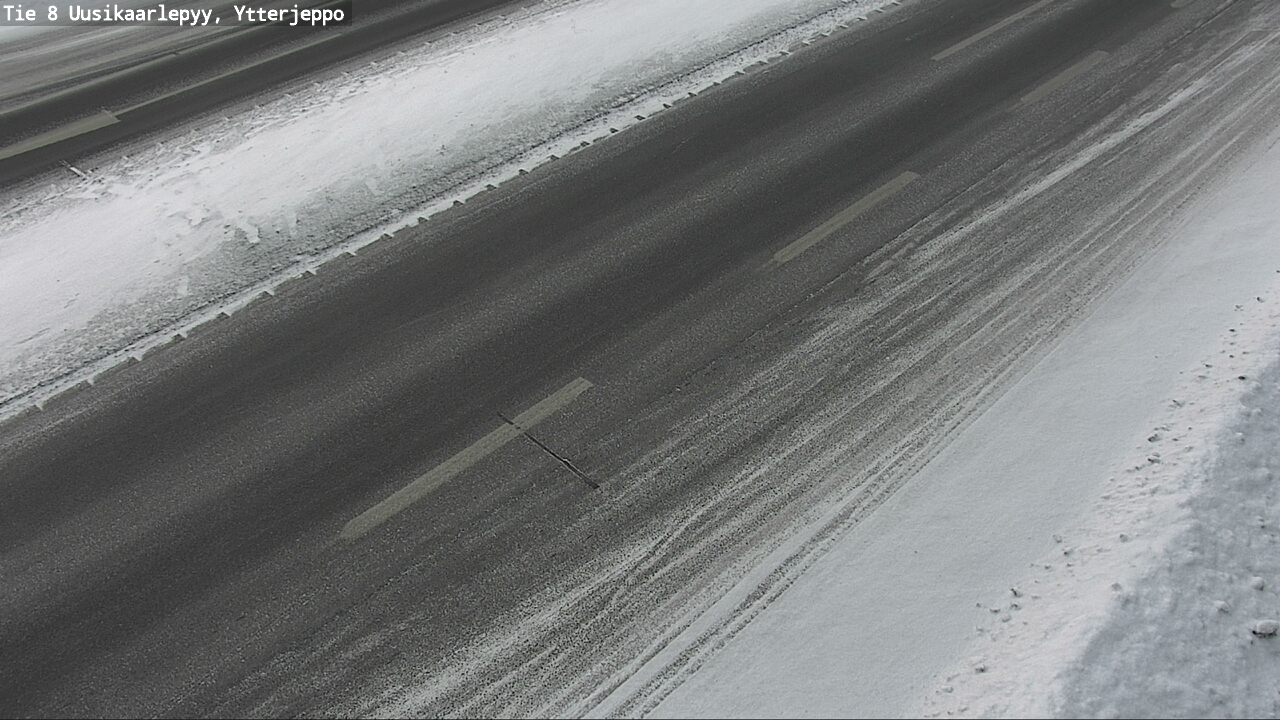 Weather Camera Image Väg 8 Nykarleby, Ytterjeppo, Uusikaarlepyy, Pohjanmaa