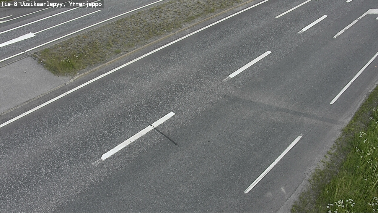Weather Camera Image Road 8 Uusikaarlepyy, Ytterjeppo, Uusikaarlepyy, Pohjanmaa