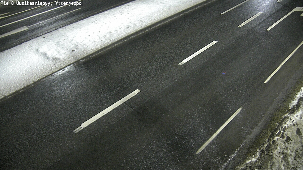 Weather Camera Image Road 8 Uusikaarlepyy, Ytterjeppo, Uusikaarlepyy, Pohjanmaa