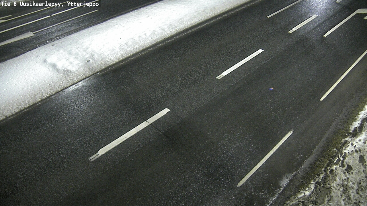 Weather Camera Image Road 8 Uusikaarlepyy, Ytterjeppo, Uusikaarlepyy, Pohjanmaa