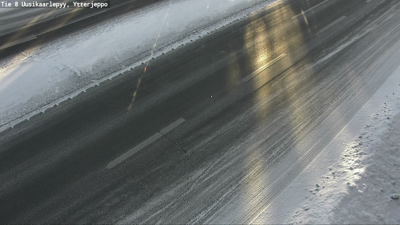 Weather Camera Image Väg 8 Nykarleby, Ytterjeppo, Uusikaarlepyy, Pohjanmaa