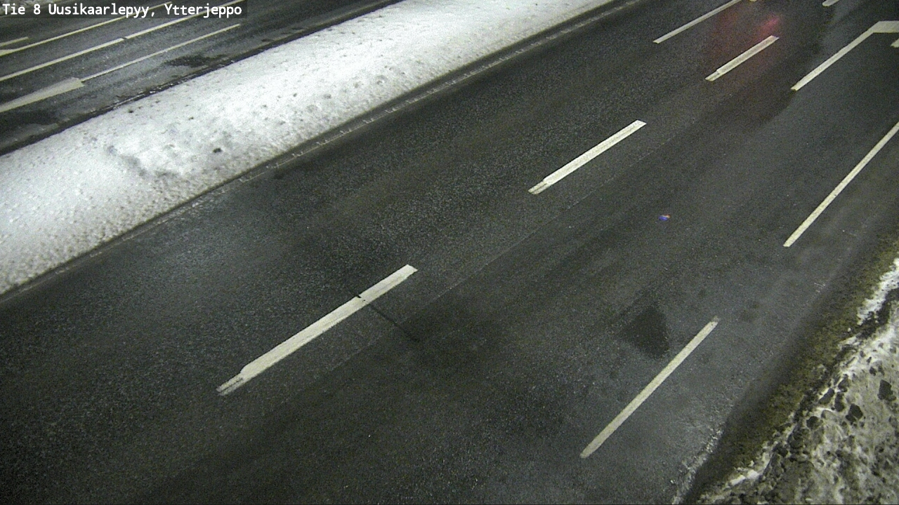 Weather Camera Image Road 8 Uusikaarlepyy, Ytterjeppo, Uusikaarlepyy, Pohjanmaa