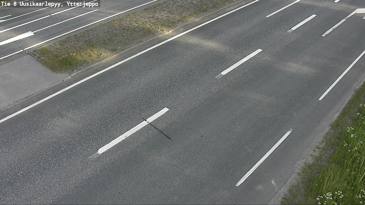 Weather Camera Image Road 8 Uusikaarlepyy, Ytterjeppo, Uusikaarlepyy, Pohjanmaa