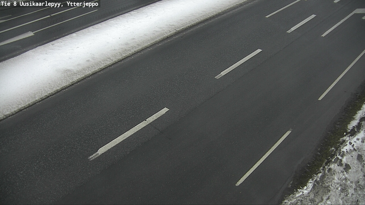 Weather Camera Image Road 8 Uusikaarlepyy, Ytterjeppo, Uusikaarlepyy, Pohjanmaa