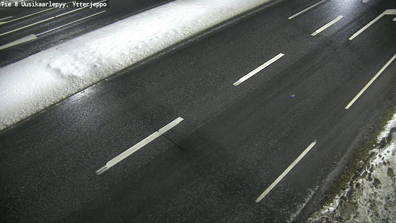 Weather Camera Image Road 8 Uusikaarlepyy, Ytterjeppo, Uusikaarlepyy, Pohjanmaa