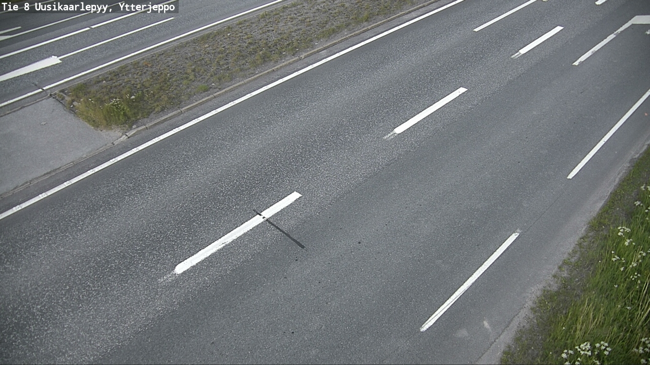 Weather Camera Image Road 8 Uusikaarlepyy, Ytterjeppo, Uusikaarlepyy, Pohjanmaa