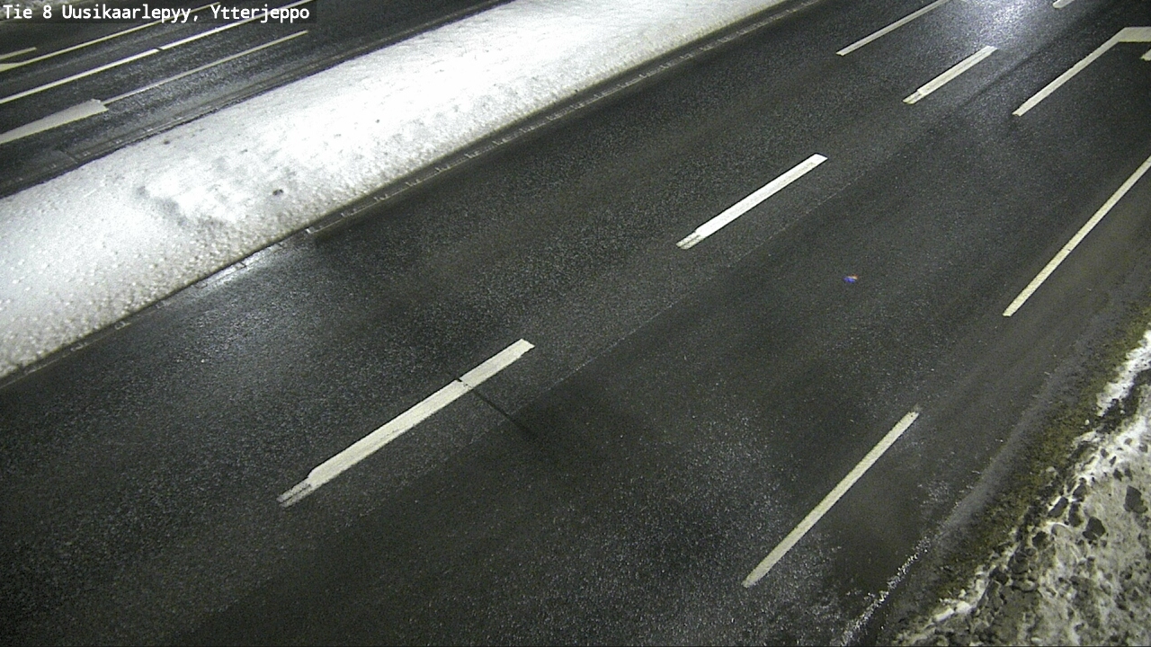 Weather Camera Image Road 8 Uusikaarlepyy, Ytterjeppo, Uusikaarlepyy, Pohjanmaa