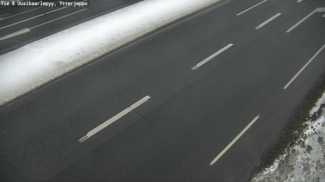 Weather Camera Image Road 8 Uusikaarlepyy, Ytterjeppo, Uusikaarlepyy, Pohjanmaa
