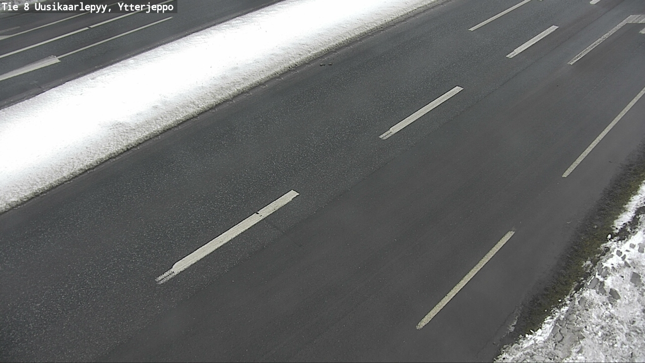Weather Camera Image Road 8 Uusikaarlepyy, Ytterjeppo, Uusikaarlepyy, Pohjanmaa