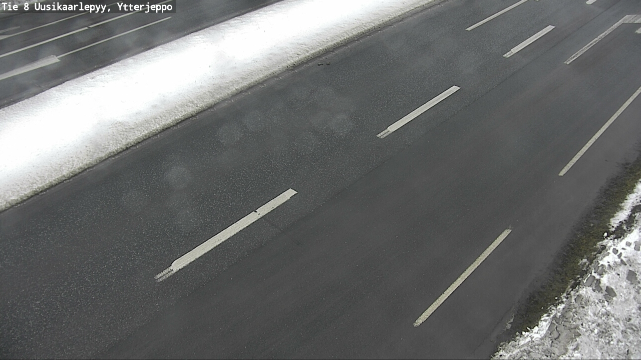 Weather Camera Image Road 8 Uusikaarlepyy, Ytterjeppo, Uusikaarlepyy, Pohjanmaa