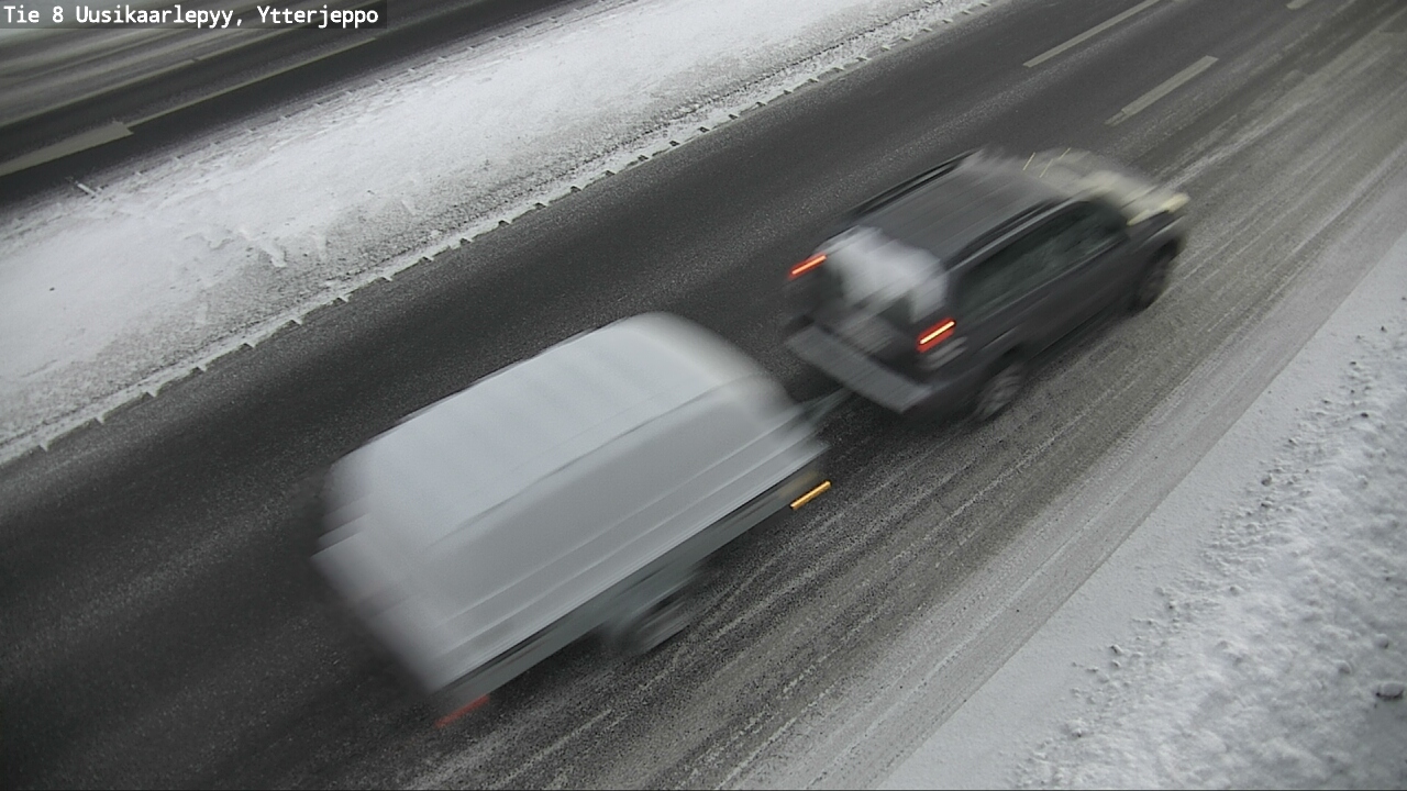Weather Camera Image Road 8 Uusikaarlepyy, Ytterjeppo, Uusikaarlepyy, Pohjanmaa