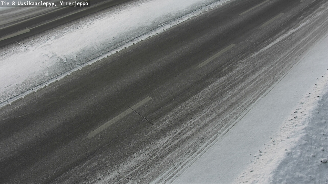 Weather Camera Image Väg 8 Nykarleby, Ytterjeppo, Uusikaarlepyy, Pohjanmaa