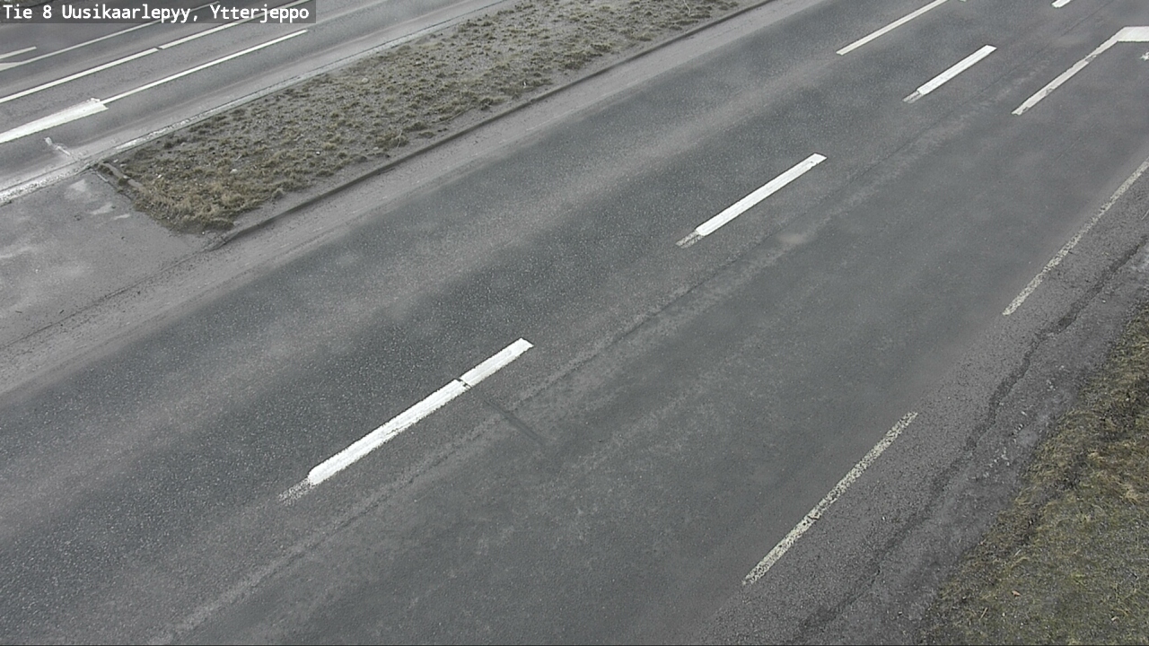 Weather Camera Image Road 8 Uusikaarlepyy, Ytterjeppo, Uusikaarlepyy, Pohjanmaa