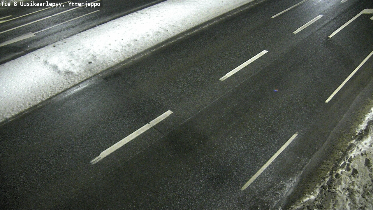 Weather Camera Image Väg 8 Nykarleby, Ytterjeppo, Uusikaarlepyy, Pohjanmaa