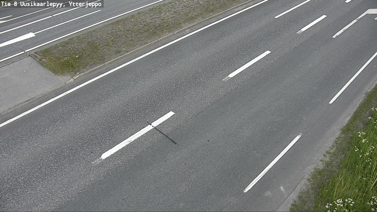 Weather Camera Image Road 8 Uusikaarlepyy, Ytterjeppo, Uusikaarlepyy, Pohjanmaa