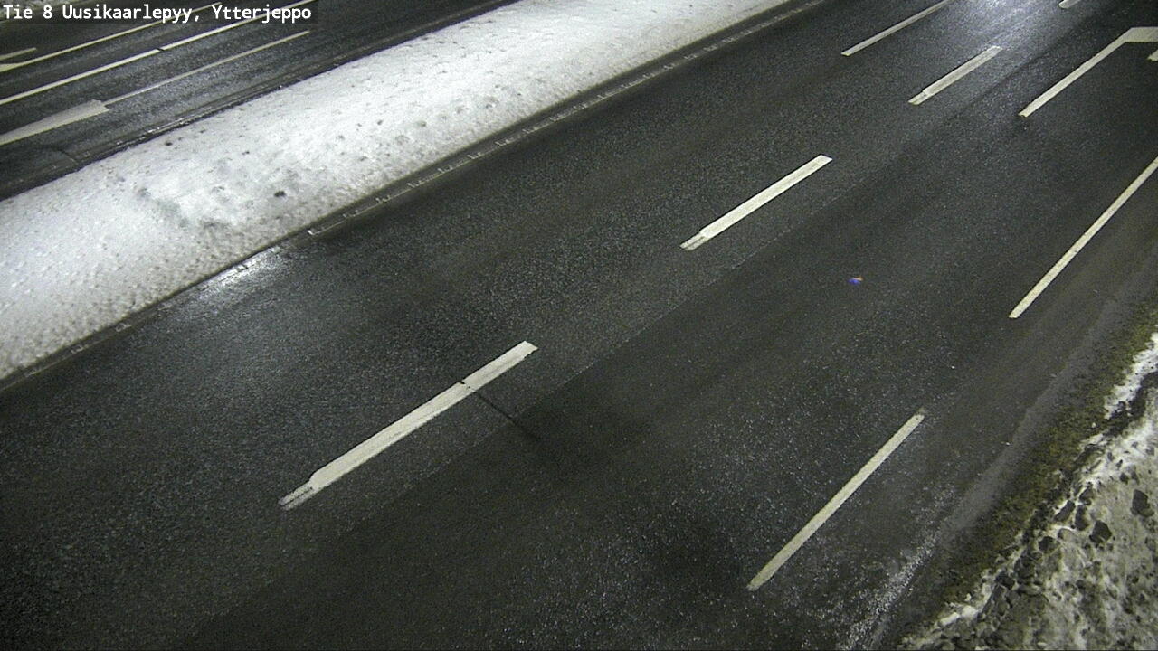 Weather Camera Image Road 8 Uusikaarlepyy, Ytterjeppo, Uusikaarlepyy, Pohjanmaa