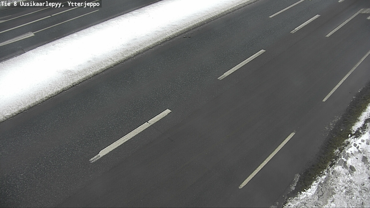 Weather Camera Image Road 8 Uusikaarlepyy, Ytterjeppo, Uusikaarlepyy, Pohjanmaa