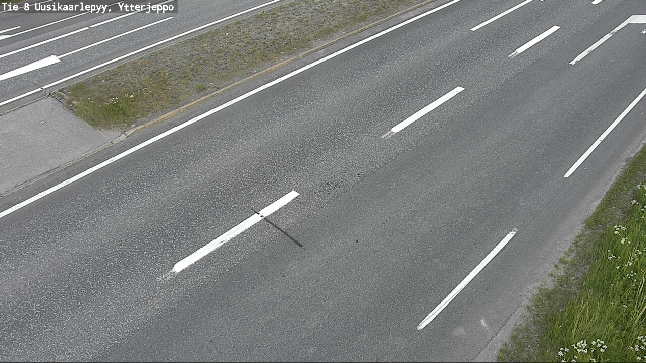 Weather Camera Image Road 8 Uusikaarlepyy, Ytterjeppo, Uusikaarlepyy, Pohjanmaa