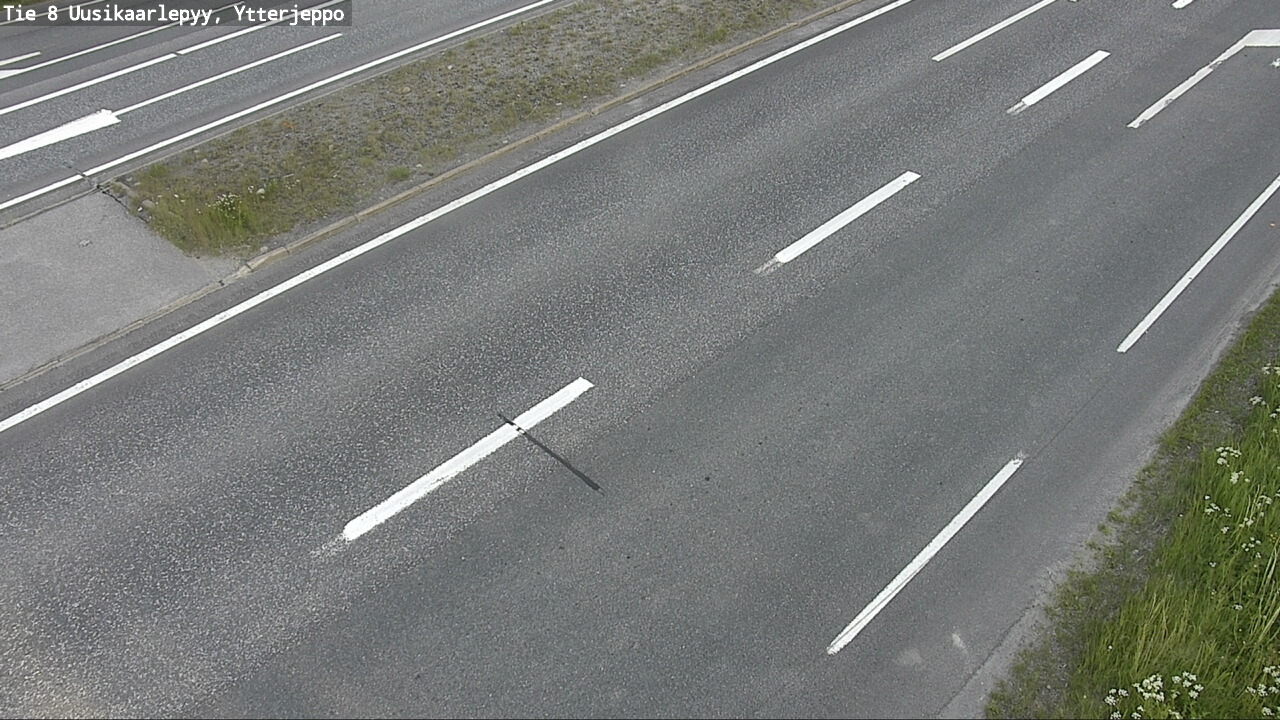 Weather Camera Image Road 8 Uusikaarlepyy, Ytterjeppo, Uusikaarlepyy, Pohjanmaa