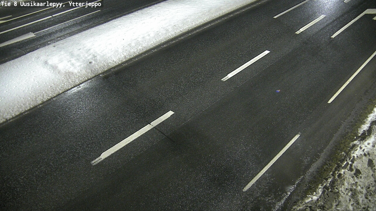 Weather Camera Image Road 8 Uusikaarlepyy, Ytterjeppo, Uusikaarlepyy, Pohjanmaa