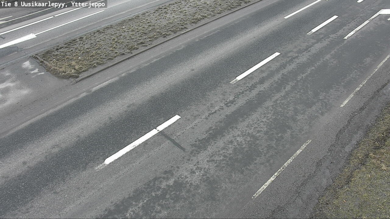 Weather Camera Image Road 8 Uusikaarlepyy, Ytterjeppo, Uusikaarlepyy, Pohjanmaa