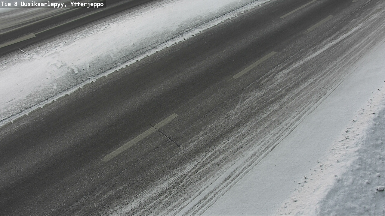 Weather Camera Image Väg 8 Nykarleby, Ytterjeppo, Uusikaarlepyy, Pohjanmaa