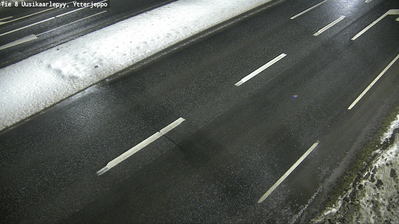 Weather Camera Image Road 8 Uusikaarlepyy, Ytterjeppo, Uusikaarlepyy, Pohjanmaa