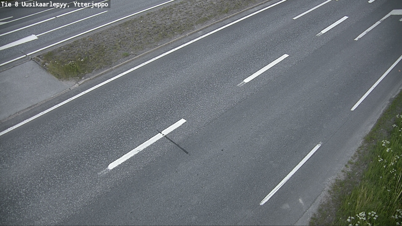 Weather Camera Image Road 8 Uusikaarlepyy, Ytterjeppo, Uusikaarlepyy, Pohjanmaa