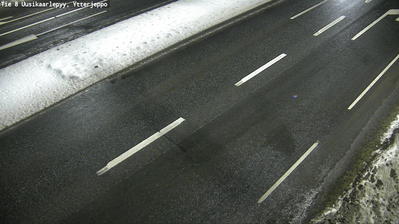 Weather Camera Image Road 8 Uusikaarlepyy, Ytterjeppo, Uusikaarlepyy, Pohjanmaa