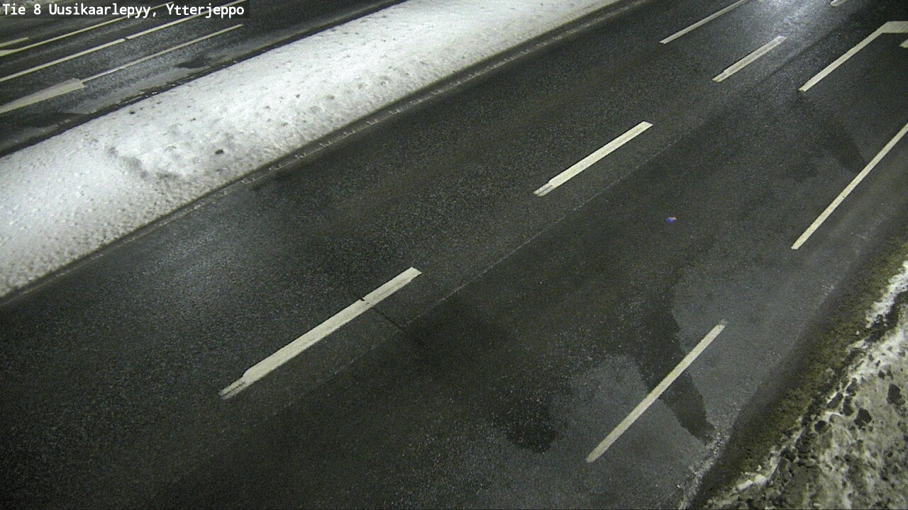 Weather Camera Image Road 8 Uusikaarlepyy, Ytterjeppo, Uusikaarlepyy, Pohjanmaa