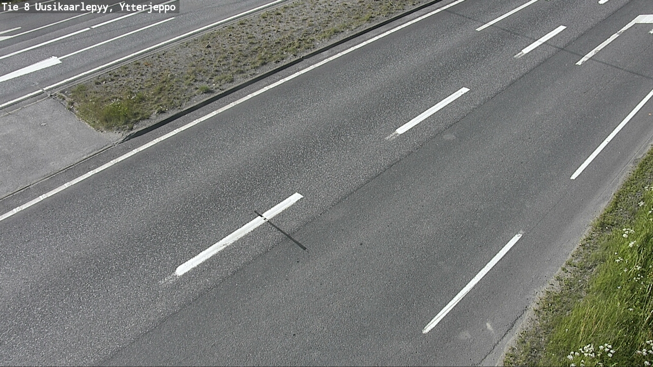 Weather Camera Image Road 8 Uusikaarlepyy, Ytterjeppo, Uusikaarlepyy, Pohjanmaa