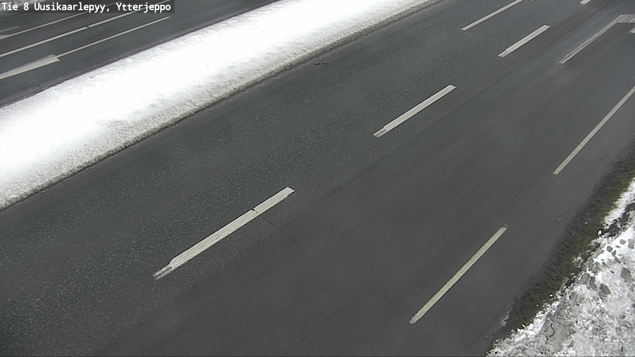 Weather Camera Image Road 8 Uusikaarlepyy, Ytterjeppo, Uusikaarlepyy, Pohjanmaa