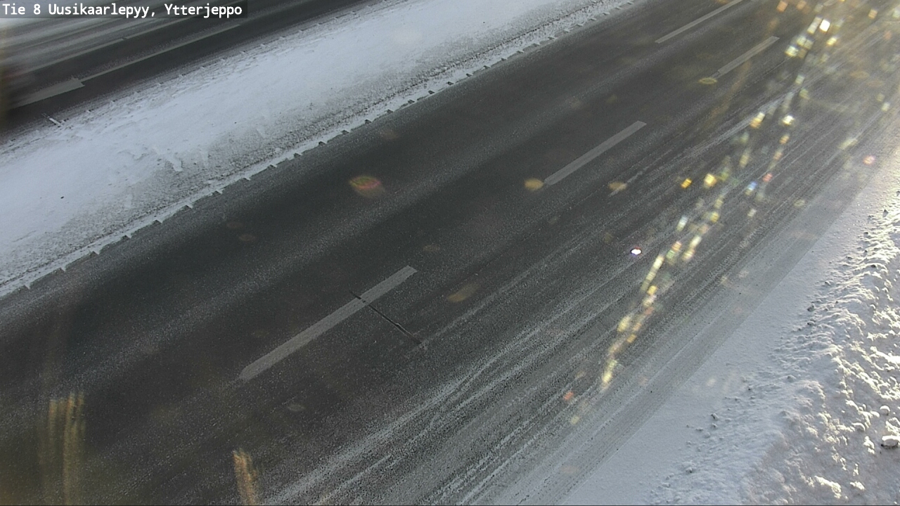 Weather Camera Image Road 8 Uusikaarlepyy, Ytterjeppo, Uusikaarlepyy, Pohjanmaa