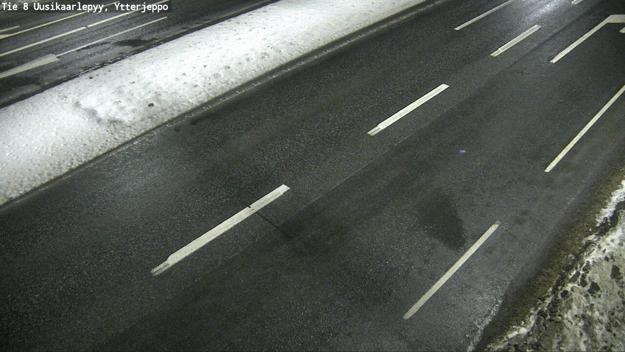 Weather Camera Image Road 8 Uusikaarlepyy, Ytterjeppo, Uusikaarlepyy, Pohjanmaa