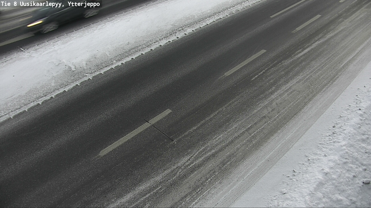 Weather Camera Image Road 8 Uusikaarlepyy, Ytterjeppo, Uusikaarlepyy, Pohjanmaa