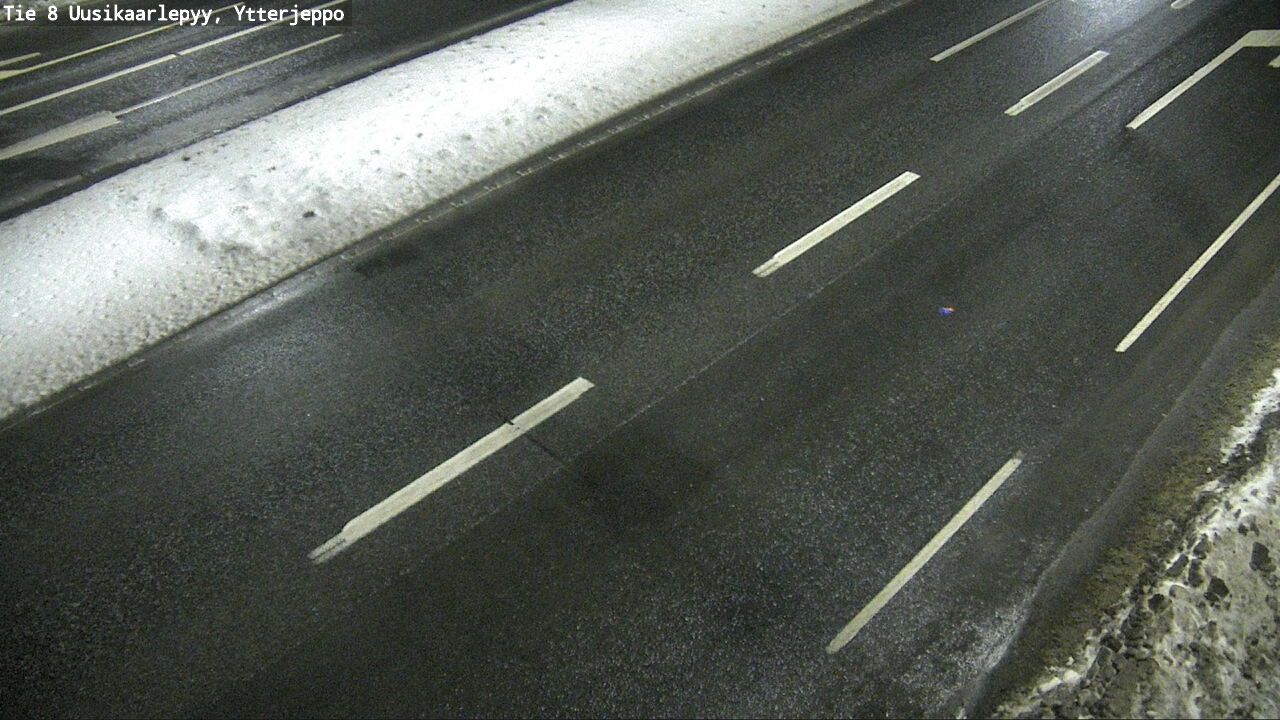 Weather Camera Image Road 8 Uusikaarlepyy, Ytterjeppo, Uusikaarlepyy, Pohjanmaa