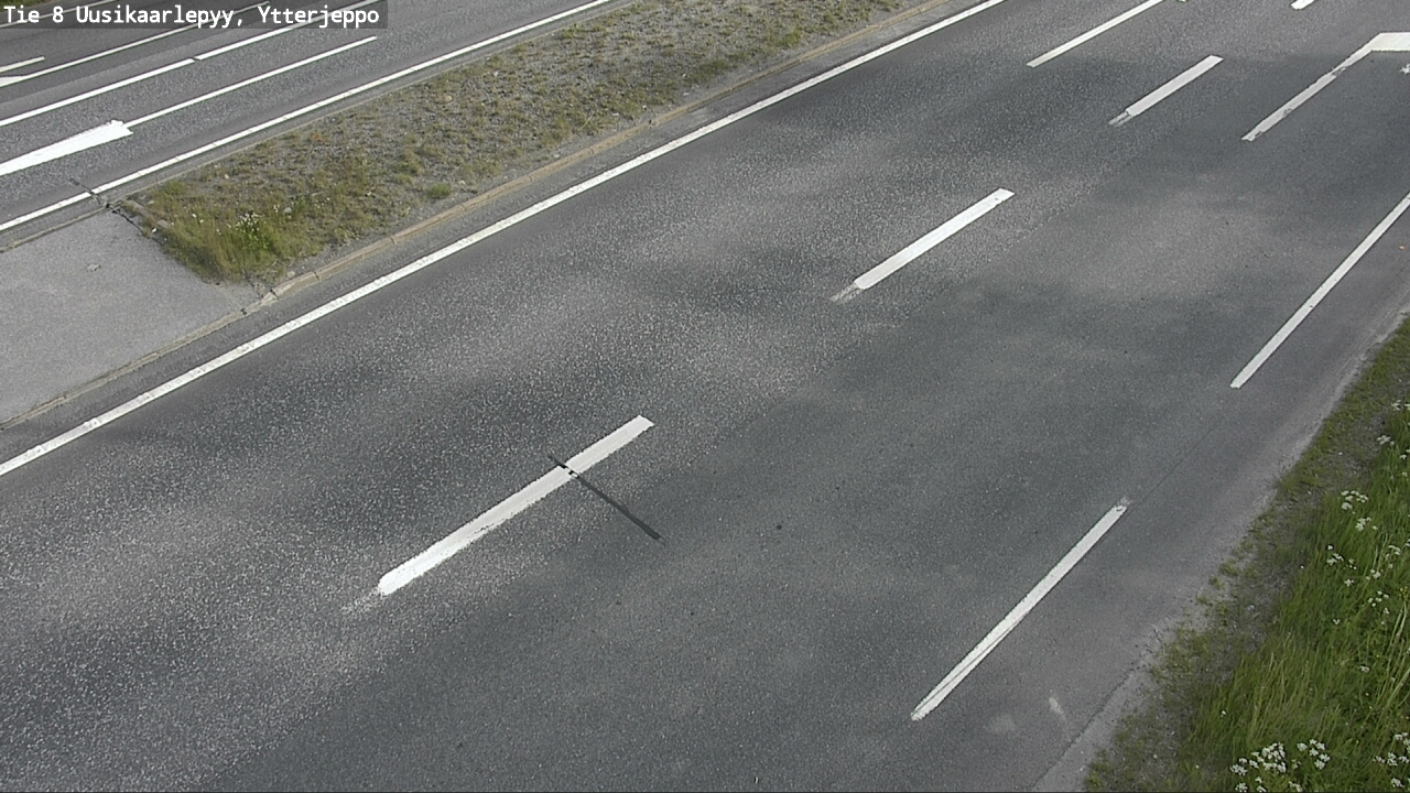 Weather Camera Image Road 8 Uusikaarlepyy, Ytterjeppo, Uusikaarlepyy, Pohjanmaa