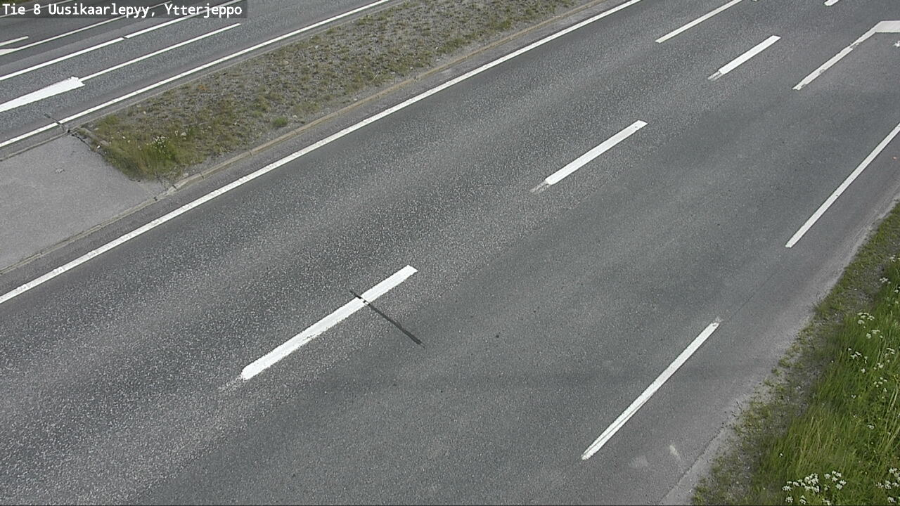 Weather Camera Image Road 8 Uusikaarlepyy, Ytterjeppo, Uusikaarlepyy, Pohjanmaa