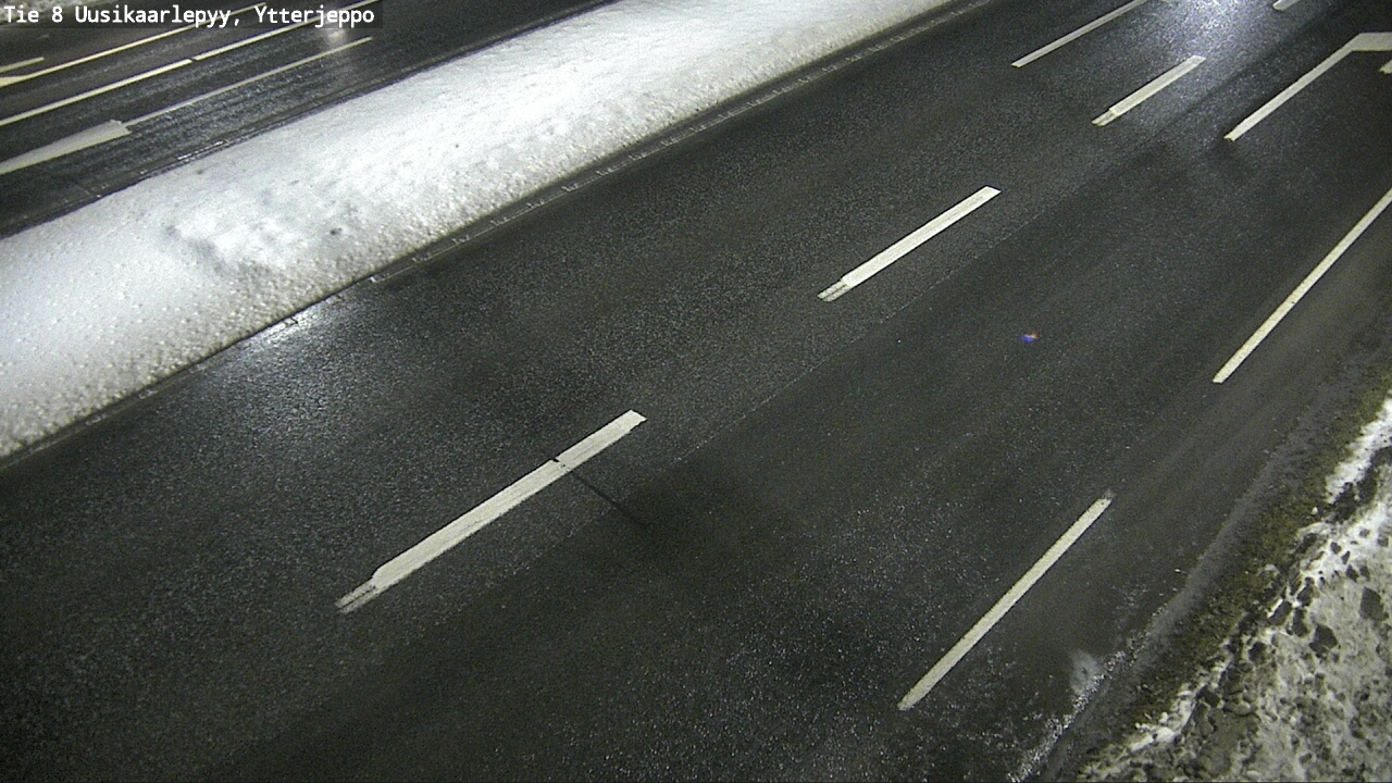 Weather Camera Image Road 8 Uusikaarlepyy, Ytterjeppo, Uusikaarlepyy, Pohjanmaa
